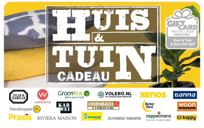 Huis en Tuin cadeaukaart NL