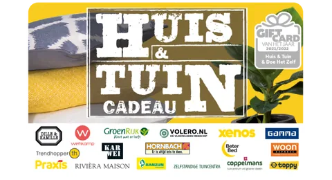 Huis en Tuin cadeaukaart NL